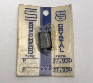 vintage radio owczarek kryształ 37,600 - Zdjęcie 1 z 3