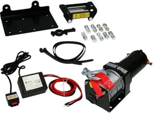 Verricello elettrico 12V 1360/2720KG, 1000W, Argano lunghezza 10.2m diametro ... - Foto 1 di 7