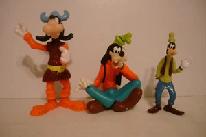 Disney Goofy PVC Toys: 3 1/4" Sitting 4" Viking 3 1/4"Waving Figurine Cake Tops - Bild 1 von 24
