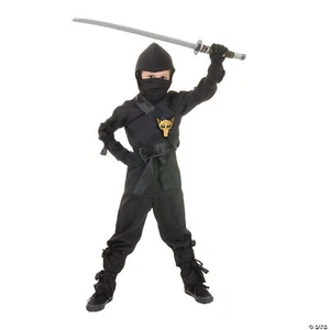 Boy's Ninja Costume - Underwraps Costumes - Picture 1 of 2