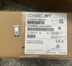 Systimax Commscope 720092379 MGS-400-318 blau Cat6 Klinke RJ45 (25/Box) NEU Box !! - Bild 1 von 4