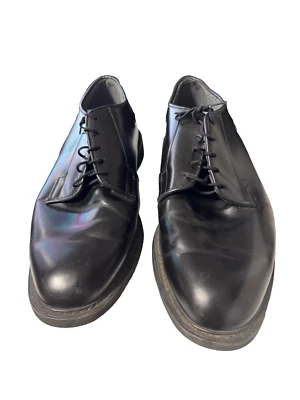 Zapato uniforme de cuero negro Bates para hombre talla 13 Foto 1 de 4