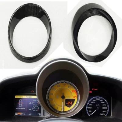 For Ferrari 488 GTB Spider Dry Carbon Fiber Dashboard Instrument Cover Trim - Imagem 1 de 4