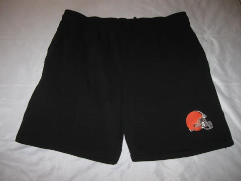 Cleveland Browns Sweat Shorts Men's 2XL NFL Team Apparel Football CLE The Land Cover
