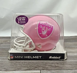 Riddell Raiders Pink Breast Cancer Awareness Mini Helmet New In Box - Picture 1 of 4