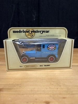 MATCHBOX MODELOS DE ANTAÑO HECHOS EN REINO UNIDO ESCALA 47/1 Y5 1927 TALBOT NIDOS LECHE. Foto 1 de 4