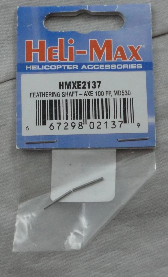 Helimax AXE 100 FP / MD530 Helicopter Feathering Shaft HMXE2137 - Image 1 of 1