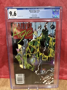 Marvel Age #118 CGC 9.6 Graded Comic New Slab 1992) - Newsstand Edition - Hulk - Picture 1 of 3