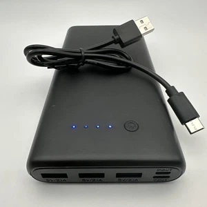 Power Bank HX200Q6 Chargeur Portable avec Câble de Charge 36800 mAh, 2 Entrées 3 Sorties - Photo 1 sur 10