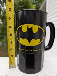 🔥Vintage RARE HUGE 46 Ounce Monster Mug 1989🦇 Batman  Mug MINT - Picture 1 of 6