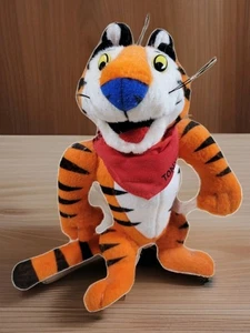 Vintage 1997 Kellogg's 9 Zoll Tony The Tiger Plüsch, Werbestück, gebraucht - Bild 1 von 4
