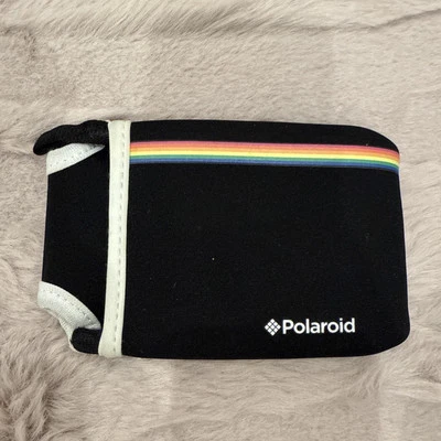 Polaroid | Neoprene Instant Film Printer Case/Pouch Pic-300 | Black | 4”x6” - Image 1 of 4