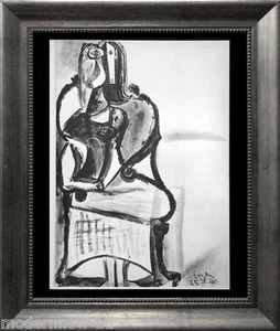 Pablo PICASSO Litografía “25.7.40” Justificación Edición LIMITADA con Marco - Imagen 1 de 12