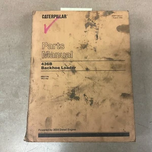 CAT CAT CATERPILLAR 436B RICAMBI MANUALE CATALOGO LIBRO TRATTORE TERNA CARICATORE sn 6MJ 7FL - Foto 1 di 4