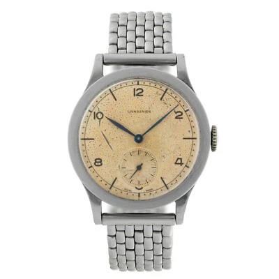 Vintage 35mm LONGINES Calatrava Coin Edge Watch, Ref. 5030, Cal. 12.68Z, 1940s - Image 1 of 4