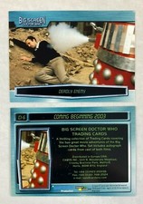 CHEAP PROMO CARD: DOCTOR WHO BIG SCREEN (Strictly Ink 2002) #CI-6