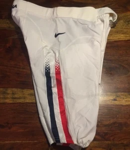 Pantalones de fútbol americano University of Arizona Wildcats usados juego NIKE blanco con rojo azul - Imagen 1 de 10