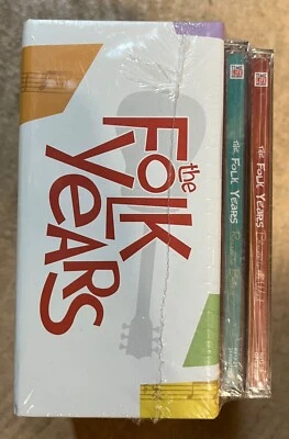 The Folk Years 2013  Time Life StarVista Entertainment CD Box Set NEW Sealed Foto 1 de 4