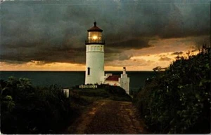 North Head Lighthouse Long Beach California Photo Postcard Built 1896 - Picture 1 of 1