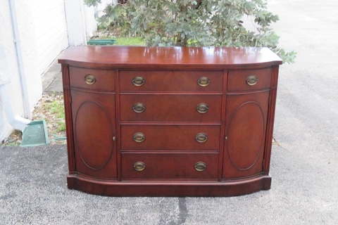 Drexel Mahogany Server Sideboard Credenza Bathroom Vanity 3756 Cover