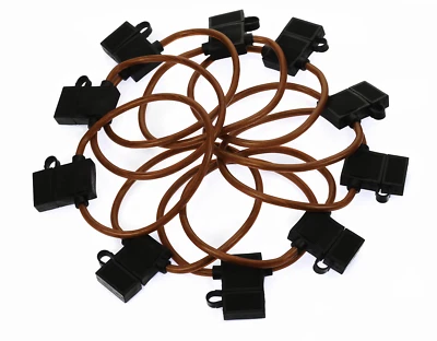 (25) PACK 10 True AWG spec Gauge ATC Fuse Holder In-line Wire 12volt Power Blade - Image 1 of 3