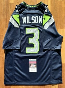 Russell Wilson Signed Seattle Seahawks Jersey JSA COA #3 Inscribed Steelers NFL - Picture 1 of 4