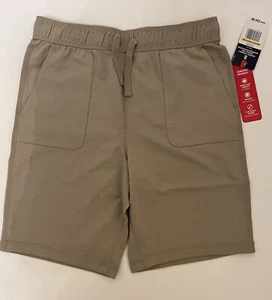 NEW IZOD Performance Big Boys Fabric Chino Shorts Sz M(10-12) Husky - Picture 1 of 9