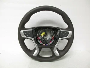 17 18 19 GMC ACADIA DENALI STEERING WHEEL BROWN 84433485 - Bild 1 von 8