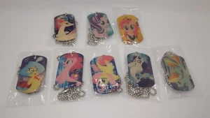 My Little Pony Dog Tag Serie The Movie Auswahl Selection neu Rainbow Dash Pinkie - Picture 1 of 3