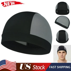 Gorra de calavera envolvente motocicleta motociclista secado rápido gorro sombreros bandana sombrero para hombres mujeres - Imagen 1 de 12