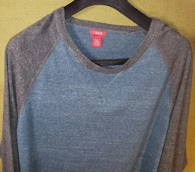 Sz 4XL MENS IZOD COTTON PULLOVER SWEATER BIG AND TALL. BLUE/GRAY ICE NWOT - Image 1 of 4