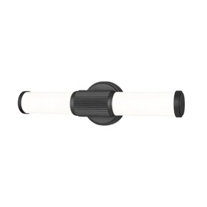 Z-Lite Solange 1Lt 4" LED Vanity/18W, Matte Black/Opal White - 1021-18W-MB-LED - Picture 1 of 1