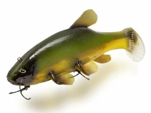Quantum Freak of Nature Esca da Nuoto Tenca 23cm 270g Esche Morbide COLORI Pre-Rigged - Foto 1 di 6