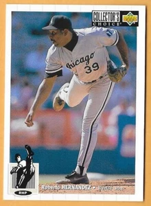Roberto Hernandez White Sox #134 - cubierta superior elección de coleccionista casi nuevo-como nuevo 1994 - Imagen 1 de 2
