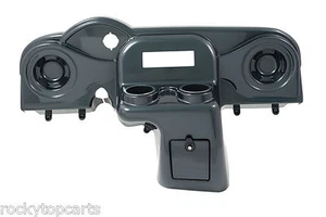 EZGO Golf Cart Elite Carbon Fiber Radio & Speaker Dash Console For RXV | 2008-up - Picture 1 of 2