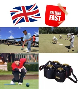 Henselite - Four Bowl Carrier Bag Assorted Colour - Lawn Bowls Carry Bag Only UK - Picture 1 of 6