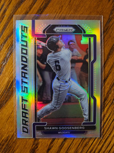 Shawn Goosenberg - 2021 Prizm Draft Picks Draft Standouts Silver Holo DS-SG