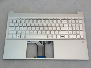 HP Pavilion 15-eh UK Palmrest Cover Keyboard M08925-031 M14811-031 - Picture 1 of 3