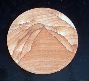 Western Lodge Cabin Decor Sedona Sandstone Coasters Set of 4 MADE IN THE USA - Picture 1 of 1