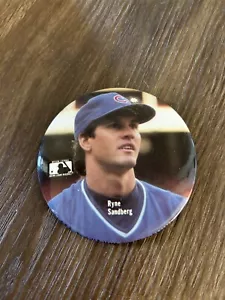 MLB Chicago Cubs Ryne Sandberg Button W/ Pin (F3) - Picture 1 of 2