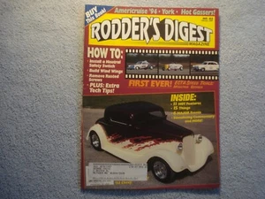 Rodder's Digest 1995 February #63 Classic Hot Rod Modified Custom Cars & Trucks - Picture 1 of 1