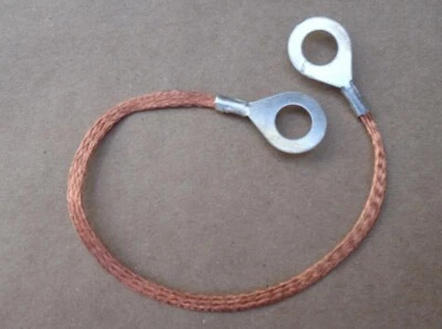 1 NEW GROUNDING STRAP! FOR CLASSIC & VINTAGE VEHICLES - CAR PICKUP WAGON ETC - Image 1 of 2