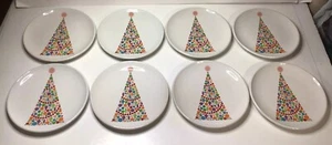 Juego de 8 platos de aperitivo de árbol brillante creativo para habitación de artículos para el hogar de firma de 6 1/4 pulgadas - Imagen 1 de 23