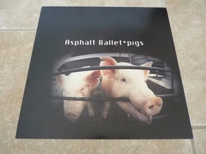 Asphalt Ballet Pigs 1993 Promo LP Record Photo Flat 12x12 Poster - Picture 1 of 2