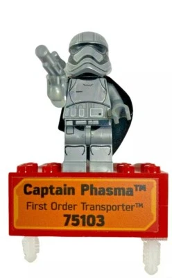 Minifigura Lego Store Display Star Wars Capitana Phasma  Foto 1 de 3