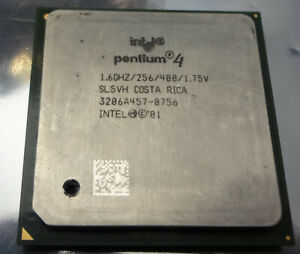 Lot of 3 Intel Pentium P4 / CEL Socket 478 1.75V CPU Processors Working Pull 