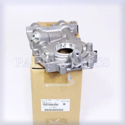 NEW GENUINE OEM SUBARU 10MM ENGINE OIL PUMP ASSY FORESTER IMPREZA STI 15010AA300 - Image 1 of 4
