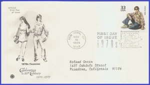 EE. UU. #3189k ADDR PCS ARTCRAFT FDC 1970 década 1970 moda - Imagen 1 de 1