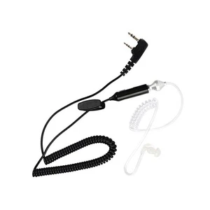 Oreillette Radio Bidirectionnelle Avec Micro Casques Transparents à Tube - Zdjęcie 1 z 5