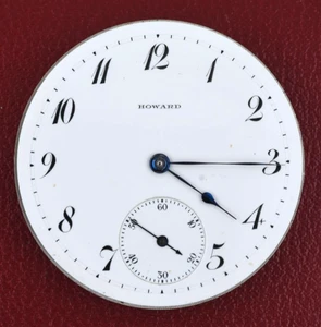 Howard 19 Jewel 12 Size Pocket Watch Movement No Reserve - Picture 1 of 3